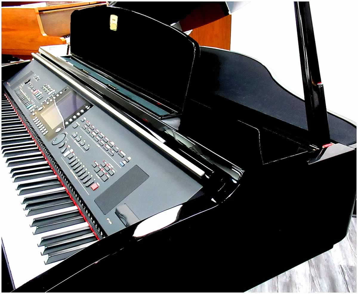 mini grand piano
